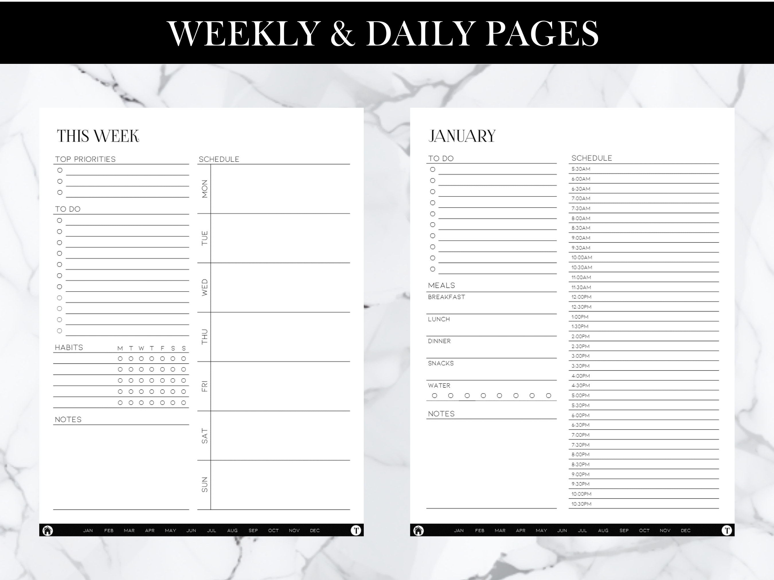 Free Digital Planner