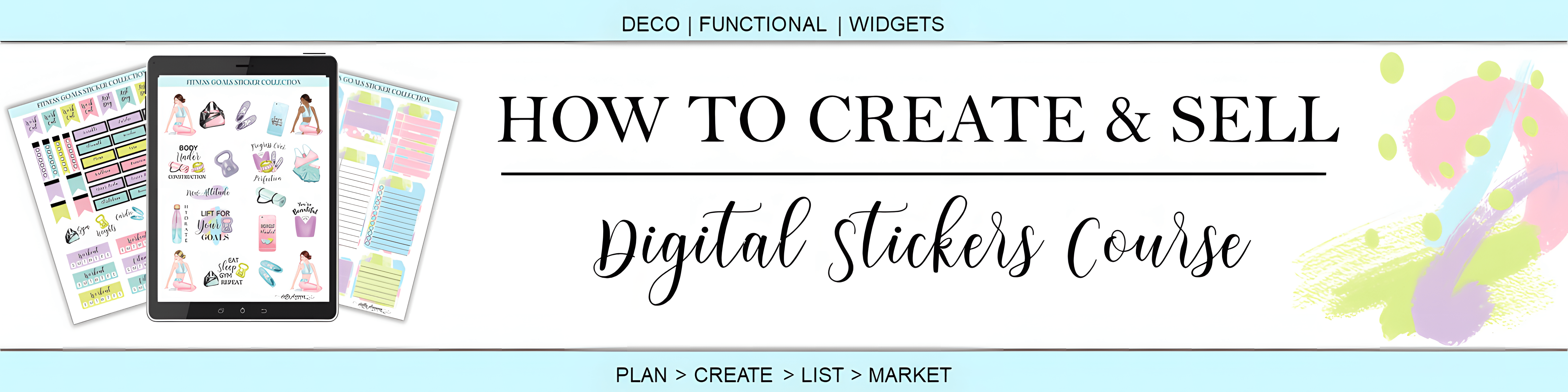 Digital Sticker Course